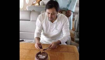 Tejashwi Yadav celebrates birthday on chartered plane, gets trolled on Twitter