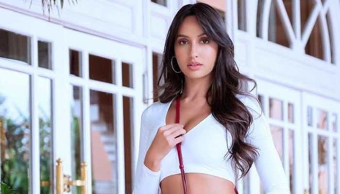 Nora Fatehi sizzles in white skater dress, enchants with her gaze - Pic Proof