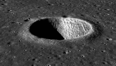 ISRO releases new 3D images of a crater on Moon`s surface captured by Chandrayaan-2