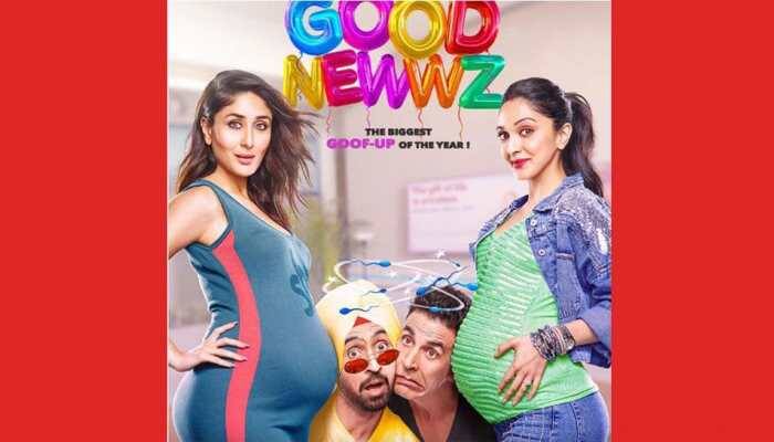 Kareena, Kiara, Akshay Kumar and Diljit Dosanjh show off their goofy side in Good Newwz posters