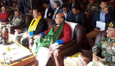 Defence Minister Rajnath Singh attends ‘Maitree Diwas’ in Arunchal Pradesh's Tawang