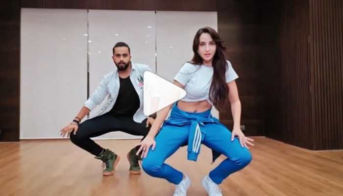 Nora Fatehi dances to &#039;Ek Toh Kum Zindagani&#039; with choreographer Tejas Dhoke; video goes viral—Watch