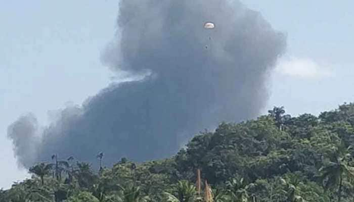 Navy&#039;s MiG-29K aircraft crashes due to engine fire in Goa, pilots eject safely