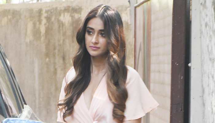 Ileana D'Cruz pairs her flowy dress with not-so-basic footwear—Pics