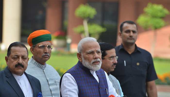 PM Narendra Modi asks MPs for quality debates and dialogues to enrich discussions in Parliament