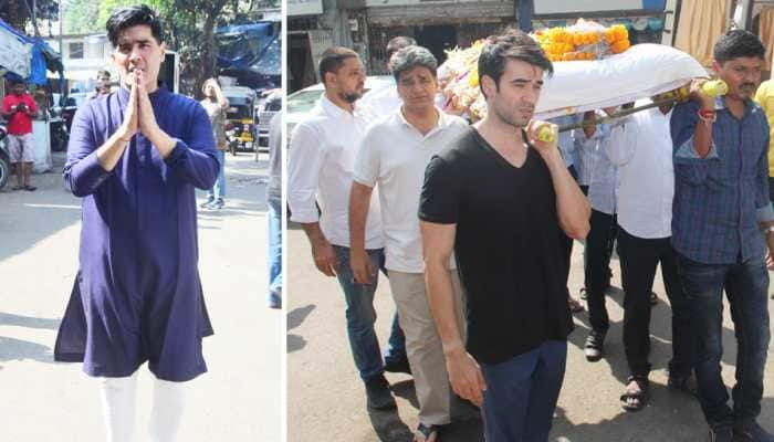 Manish Malhotra&#039;s father no more, Bollywood celebs attend last rites – In Pics