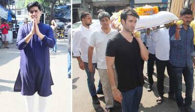 Manish Malhotra's father no more, Bollywood celebs attend last rites – In Pics
