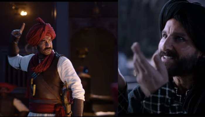 Tanhaji trailer review: Ajay Devgn-Saif Ali Khan's face-off in an epic battle of valour