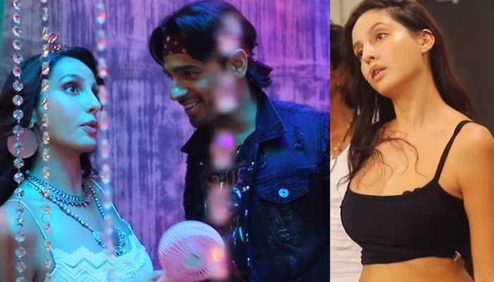 Nora Fatehi shares a BTS video from 'Ek Toh Kum Zindagani' song—Watch