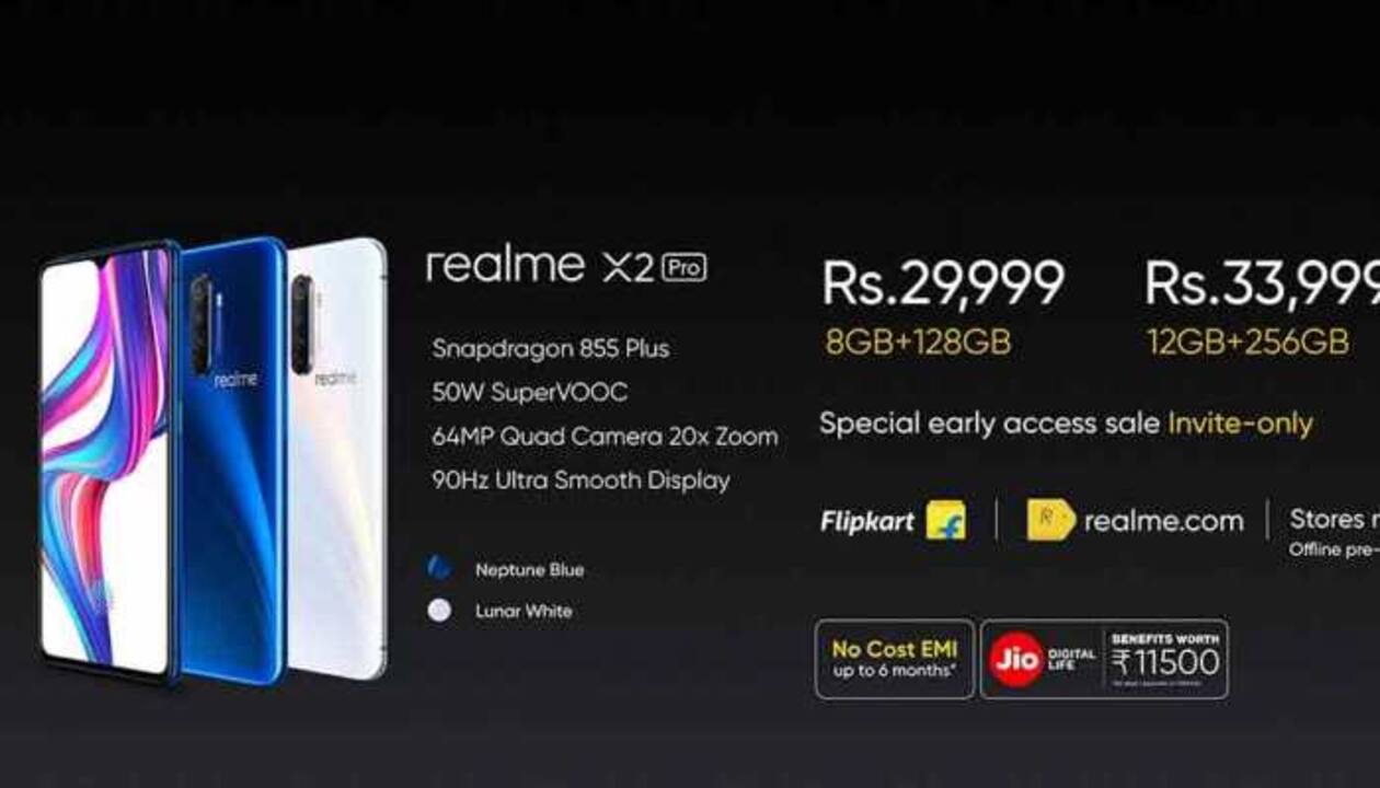 Realme X2 Pro Launched In India Check Price Camera And Features Technology News Zee News