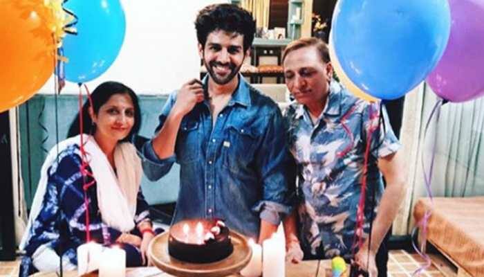 Happy Birthday Kartik Aaryan: Check out inside pics of his birthday celebrations with parents