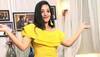 Monalisa stuns in a little yellow dress- See pic