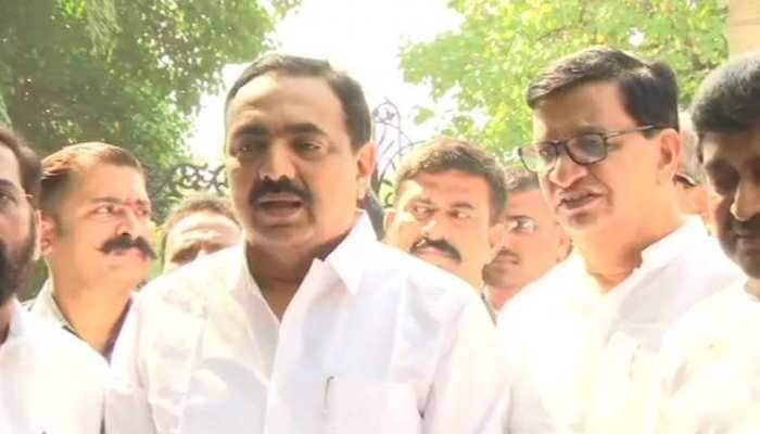 Congress-NCP-Sena submit letter of MLAs supporting alliance to Maharashtra Governor Bhagat Singh Koshyari