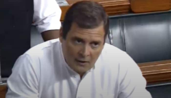 &#039;Democracy has been murdered&#039;, says Rahul Gandhi in Lok Sabha on Maharashtra drama 