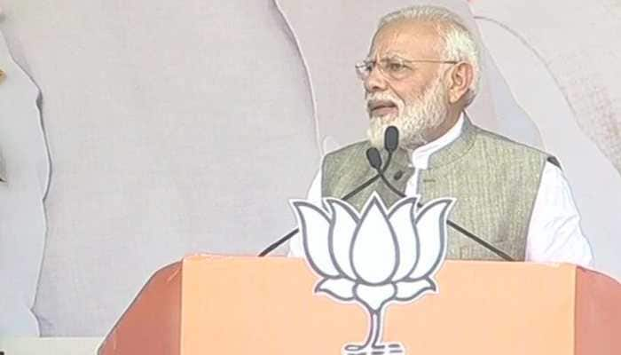 BJP made effort to free Jharkhand off naxals, create peaceful environment: PM Narendra Modi