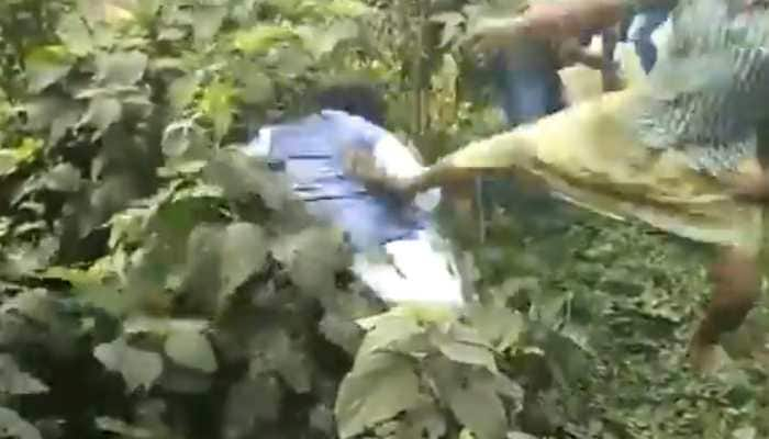 On camera: BJP candidate kicked, punched by TMC workers during West Bengal bypoll