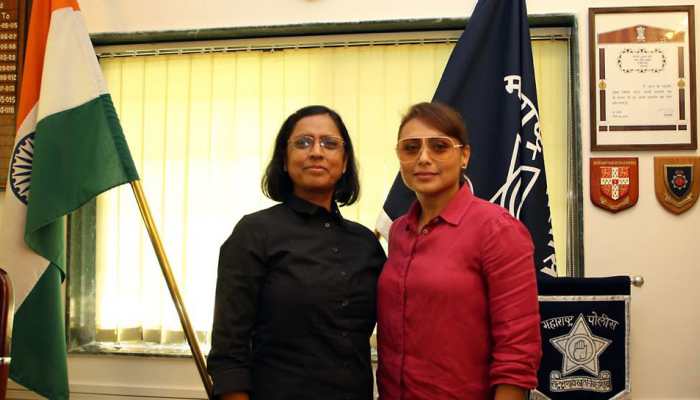 Reel-life cop Rani Mukerji meets real supercop Archana Tyagi ahead of 'Mardaani 2' release – Pics