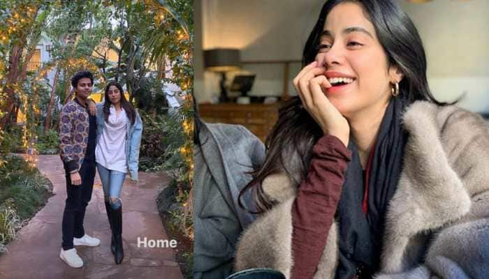 Janhvi Kapoor shares pics with close friend Akshat Ranjan