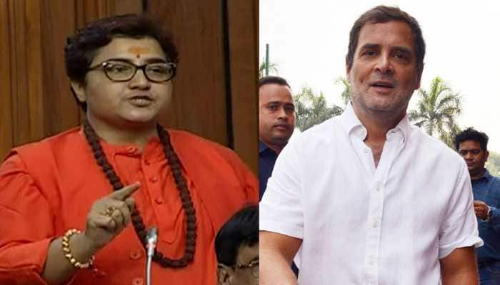 Rahul Gandhi slams BJP MP, says &#039;terrorist Pragya calls terrorist Godse, a patriot&#039;