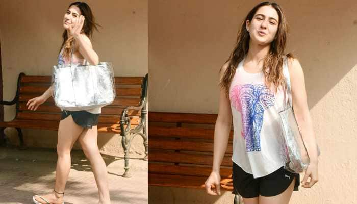 Sara Ali Khan hits the gym post New York vacay – Photos 