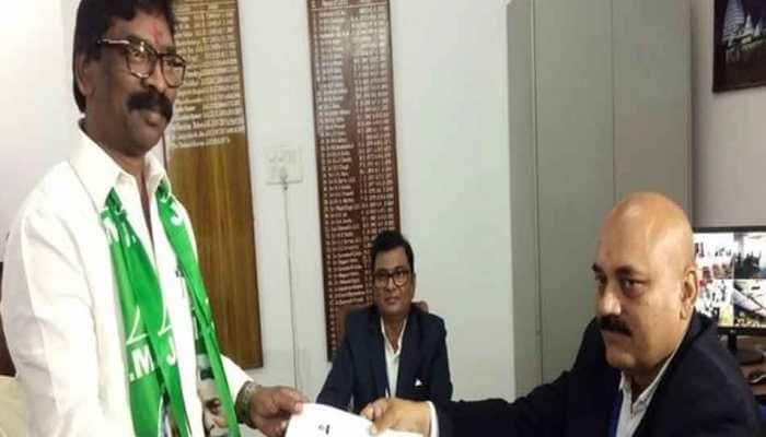 Former Jharkhand CM Hemant Soren files nomination from Dumka assembly seat