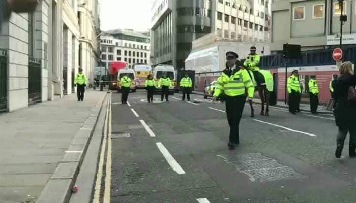 London Bridge cordoned off after stabbing incident, several injured; man detained by police