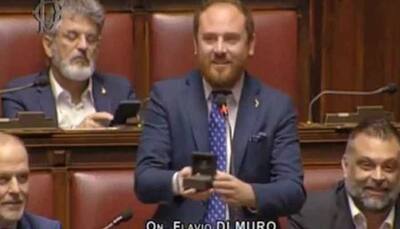 Love above all in Italy's Parliament as MP proposes to girlfriend in middle of parliamentary debate