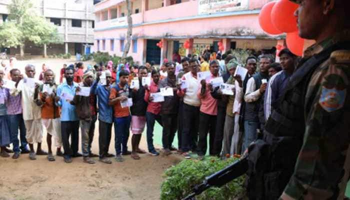 Jharkhand assembly election 2019: Voting concludes, nearly 64.44 percent turnout in first phase