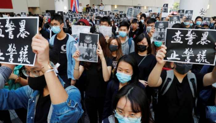 Thousands take to the streets in Hong Kong in fresh round of protests