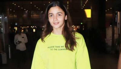 Alia Bhatt spotted in hues of green at the airport—Pics