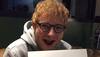 Singer Ed Sheeran
