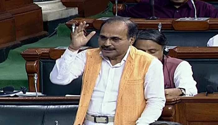 Congress leader Adhir Ranjan Chowdhury calls Finance Minister ‘Nirbala’ Sitharaman, BJP protests