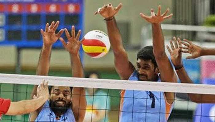 Indian Men&#039;s Volleyball team win gold in South Asian Games 2019