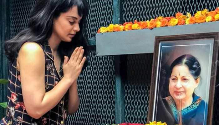 Kangana Ranaut pays tribute to &#039;Thalaivi&#039; Jayalalithaa on death anniversary