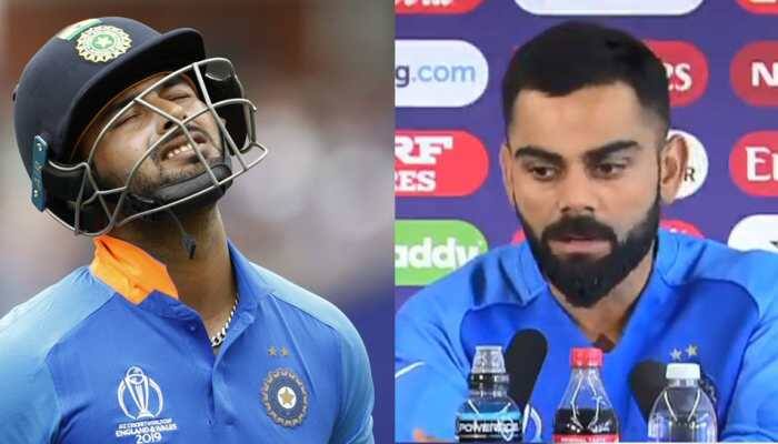 Virat Kohli defends Rishabh Pant, says fans shouldn't chant Dhoni's name from stands