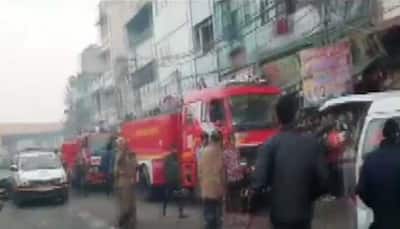 Fire breaks out at a house in New Delhi, 14 people rescued so far