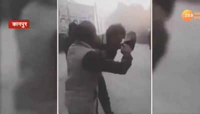 Female constable thrashes eve teaser with shoe in Kanpur — Watch video