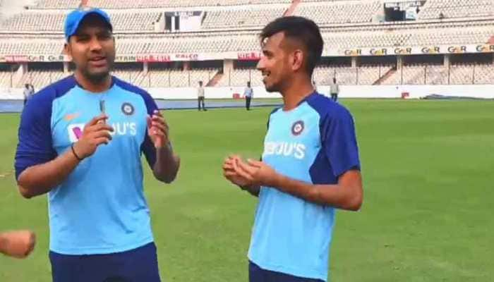 Rohit Sharma promises &#039;dinner treat&#039; for Yuzvendra Chahal