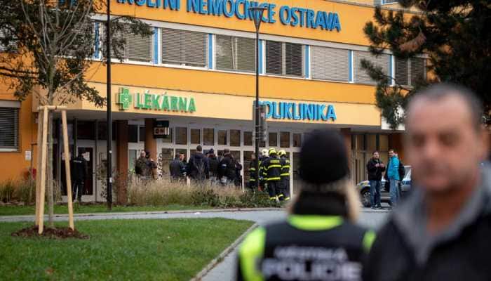 Gunman kills six in Czech hospital waiting room before shooting himself