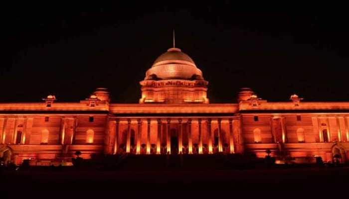 Rashtrapati Bhavan lits up in orange for global awareness on violence against women