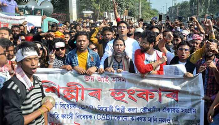 Assam CM Sarbananda Sonowal stranded at Guwahati airport amid massive protests against Citizenship (Amendment) Bill 2019