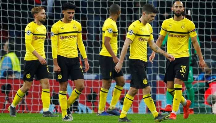 Champions League: Dortmund advance to knockout stage with 2-1 win over Slavia
