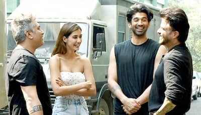 Disha Patani, Anil Kapoor and Aditya Roy Kapur snapped on the sets of 'Malang'—Pics