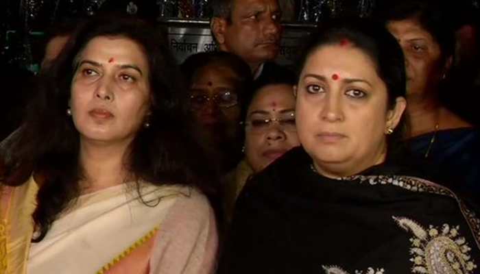 Smriti Irani complains to EC against Congress leader Rahul Gandhi&#039;s &#039;Rape in India&#039; remark