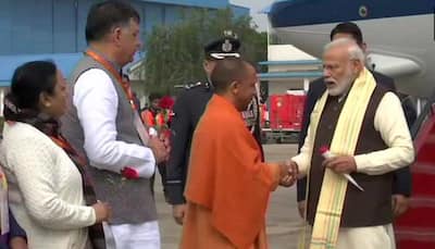 PM Modi arrives in Kanpur to chair National Ganga Council meet, reviews progress