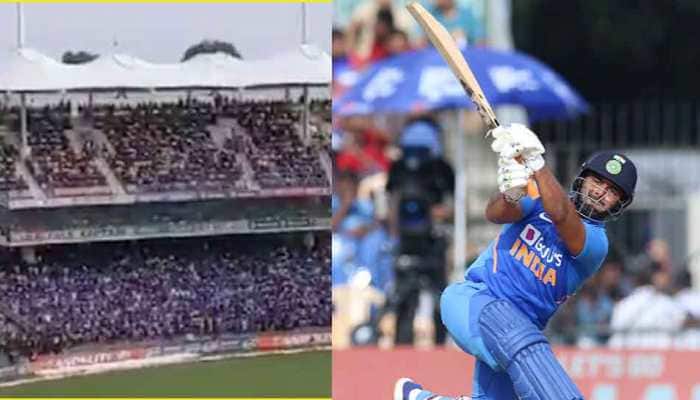 India-West Indies: Chennai fans chant Rishabh Pant&#039;s name in MS Dhoni&#039;s den - WATCH