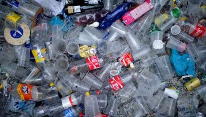 27-feet high demon, made of plastic bottles set up in Gujarat's Surat 