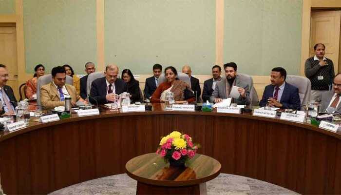 FM Sitharaman holds 3rd pre-Budget consultation with Industry, services and trade groups