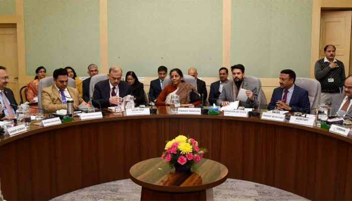 FM Sitharaman holds 3rd pre-Budget consultation with Industry, services and trade groups