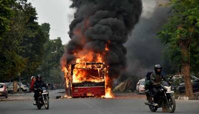 Watch: How Delhi Police appealed to Jamia University students on Sunday to maintain peace, stop stone-pelting